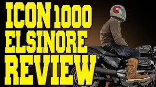 ICON 1000 Elsinore Motorcycle Boot Review