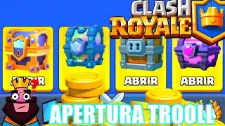 Mega apertura de cofres*Clash Royale 