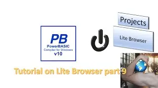 PowerBasic Projects - Creating a web browser - part 9