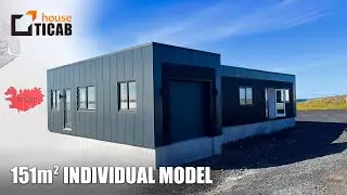 151m&sup2; Individual Model From Poland to Iceland, the manufacturer TM TICAB HOUSE