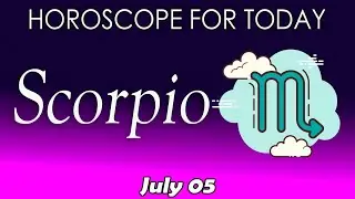 Scorpio♏️YOUR LIFE WILL CHANGE VERY SOON ❌⭐️SCORPIO horoscope for today JULY 05 2024♏️SCORPIO