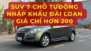 SUV 7 chỗ gầm cao số tự động 2 cầu mà giá chỉ hơn 200. Luxgen U7 lexus Đài Loan