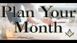 Plan Your Masonic Month