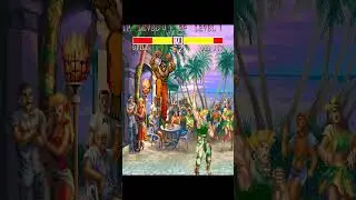 Guile vs Dee Jay - Street Fighter II #StreetFighterII #nostalgia #retrogaming #arcade