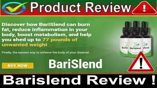 Barislend Reviews - Watch Now BariSlend Weight Loss Drops Review? Barislend Review