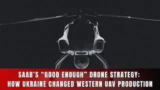 Доктрина &laquo;достаточно хорошего&raquo; дронов Saab: урок Украины, меняющий западное производство БПЛА.