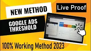 google ads threshold bin | google threshold new method | No Suspension | Instant Live #threshold