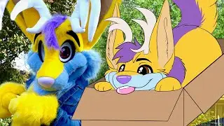 Jackalope Squirrel by MoreFurLess UNBOXING