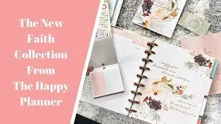 Flipthrough of new Faith Collection from The Happy Planner