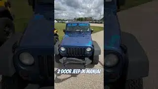 Jeep Wrangler JK 2 Door Manual Transmission At The Throttle Gals Revolution Car In Michigan