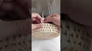 Simple method to use corn husk to make a basket 🧺🌾✨#strawbag #strawhat #2yzshop