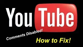 Comments Disabled! How to Fix