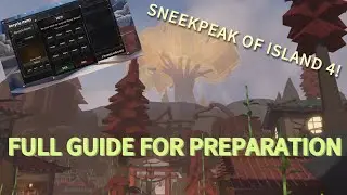 THE FORGE! || New Island 4 sneekpeak + Full guide on preparation! || Synex Gamer!
