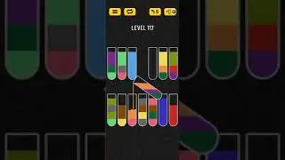 Water Sort Puzzle Level 117 Walkthrough