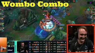 Trymbi Can't Help But LAUGH As Rogue WOMBO COMBO Fnatic!!
