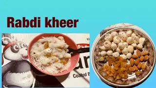 #राबड़ी वाला खीर#एक दम लाजवाब रेसिपी ।बनाये 10 मिनट में #youtube long video #