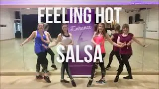 Salsa Dance Fitness Routine - Don Omar 'Feeling Hot' || Dance 2 Enhance