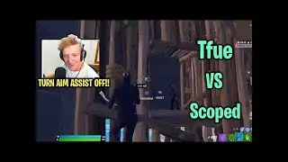Tfue VS Scoped 1v1 box fights