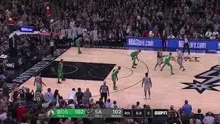 Manu Ginobili Game Winning Shot Against The Celtics