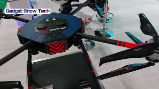 Large Drone OctoCopter AIR6 Flying Robot UAV
