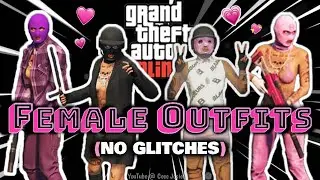13 Cute & Easy GTA 💗Female Outfits💗 *NO GLITCHES* (Outfits in Description)