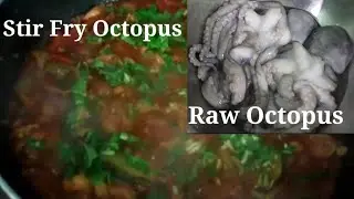 Stir Fry Octopus (Nakji bokkum) /Emal Newme