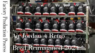 Revealing how Flightkickz produces Air Jordan 4 Retro Bred Reimagineds