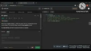 Square root of a Number problem on leetcode ||Leetcode problem solving with best case|| Happy Coding