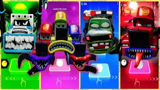 coffin dance - Mack Truck three-head 🆚 Ambulance Eater 🆚 Ambulance Zombie 🆚 Mack Truck | Tiles HOP