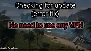 How To Fix Updating Download List PUBG Mobile 100% working update