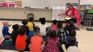 Reading the Name Chart in Kindergarten