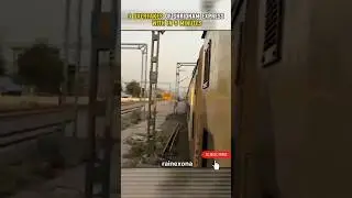 3 Overtakes Under 5 Minutes 🔥 #shorts #indianrailways #edit #rajdhaniexpress #durontoexpress