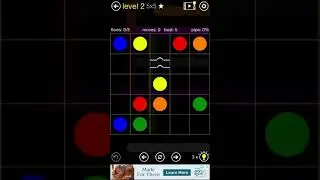 Flow free bridges level 2
