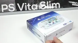 Распаковка и обзор синей PS Vita Slim (импорт из Японии)