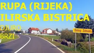 Рупа (Елшане) - Илирска-Бистрица, Словения, на машине, октябрь 2023 г.