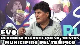 EVO MORALES LE ENSEÑA CONTAR RODRIGO PAZ POR DECIR INCOHERENCIAS ..