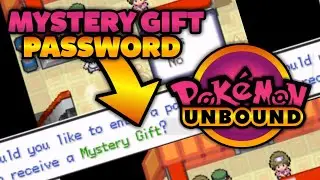 Mystery Gift Password | Pokemon Unbound | December Special