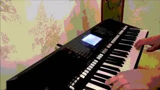 седая ночь на синтезаторе ямаха psr s750