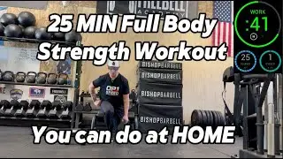 25-Minute Full Body Strength Workout | Build Strength at Home (No Gym Needed)