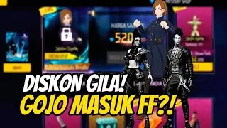 GOJO MASUK FREE FIRE?! Mistery Shop Jujutsu Kaisen Akhirnya Hadir!