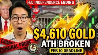 FED CHAIRMAN CRIMINAL PROBE $4,610 Gold EXPLODES (DOJ Docs Reveal Feb 10 Takeover)