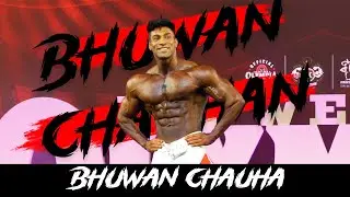 Impressive Physique  | Indian Athlete Bhuwan Chauhan Posing | Pro Show Mumbai | Sheru Classic