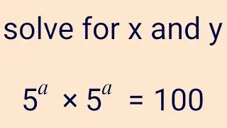 How to solve for a. Harvard entrance test#maths#education#exam 