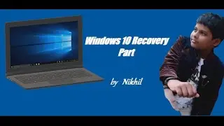Windows 10 Recovery part 2| Nikhil the Coding cat | ISO file of windows 10 | #windows10