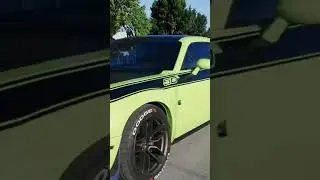 🔥2020 Dodge Challenger Scat Pack, Widebody 50th Anniversary - American Muscle Perfection! #shorts