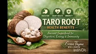 Taro Root Health Benefits | Ancient Superfood for Digestion, Energy & Immunity