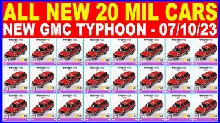 Forza Horizon 5 Auction House Sniping TOP 125 Rare Cars Price Update - New GMC Typhoon 1992