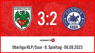 Highlights Wormatia Worms vs FC Cosmos Koblenz 3:2 (06.09.2023)