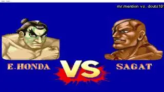 SF2:HF   Mr.Mention (E. Honda/Blanka) Vs dcuts101 (sim/Chun li/ken/Sagat/Gief)