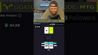 Daily Twitter follower Blackjack Challenge Day 2 on Goated Casino #stakeoriginals #stake #blackjack